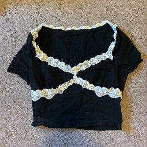 Lacey crop top